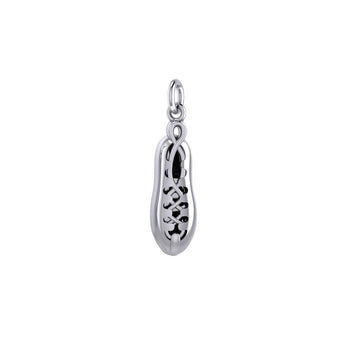 Irish Dancing Shoes Silver Charm TCM024 - Jewelry